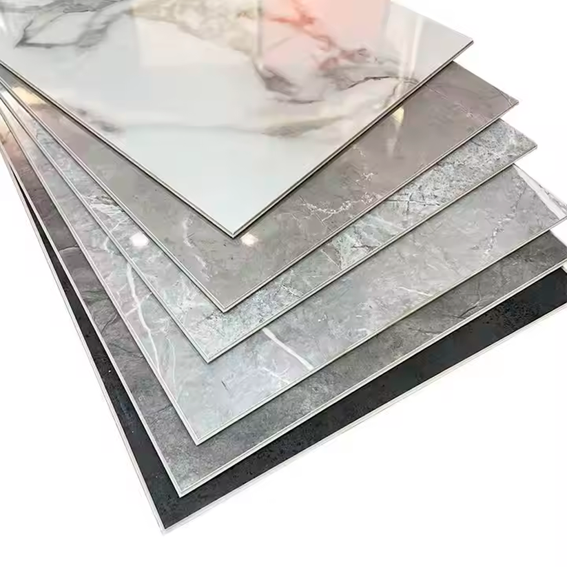 Marble-Effect Vinyl Tiles (2.7 m x 1 m)