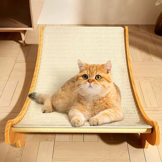 Wooden Cat Trees Multifunctional Cat Bed Removable Wear-Resistant Cat Scratching Board Kitten Grinding Board Cat Toys